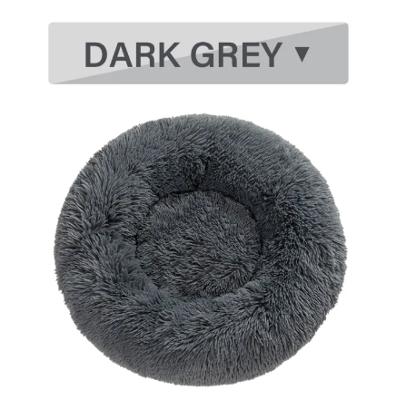 Calming Donut Cuddler in Dark Grey
