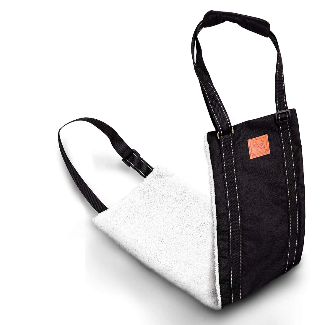 Rear-lift support sling for senior dogs with aging joints