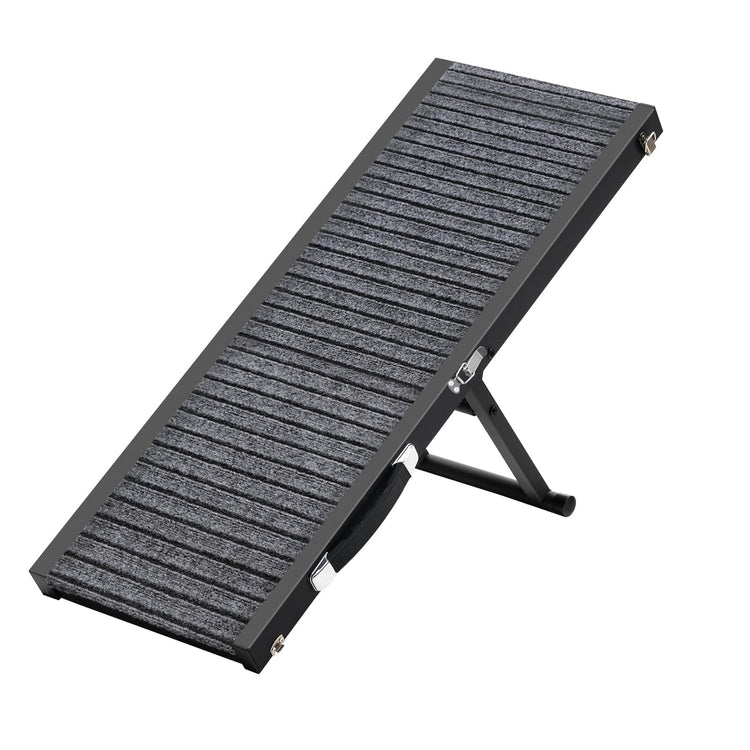 Folding dog ramp for senior dogs